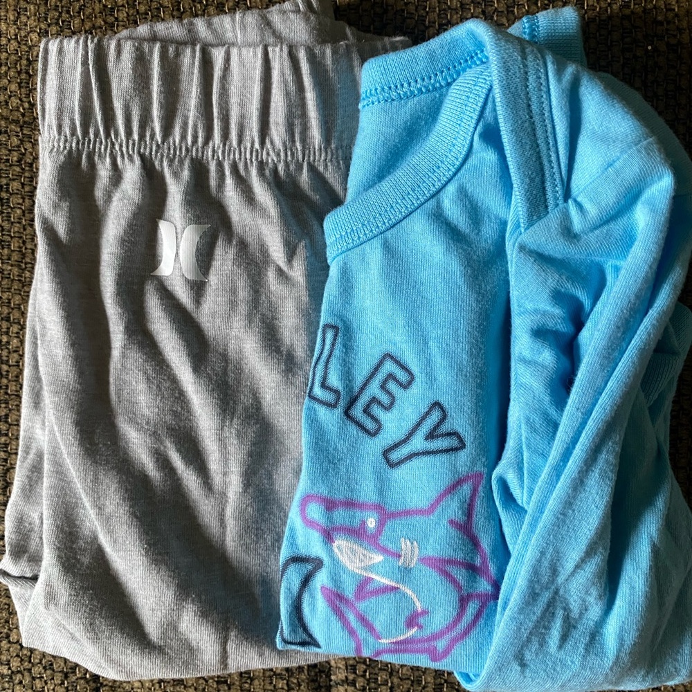 Boys 9mo Hurley outfit